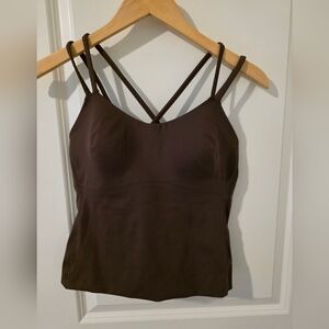 Move Theology Brown Workout Tank